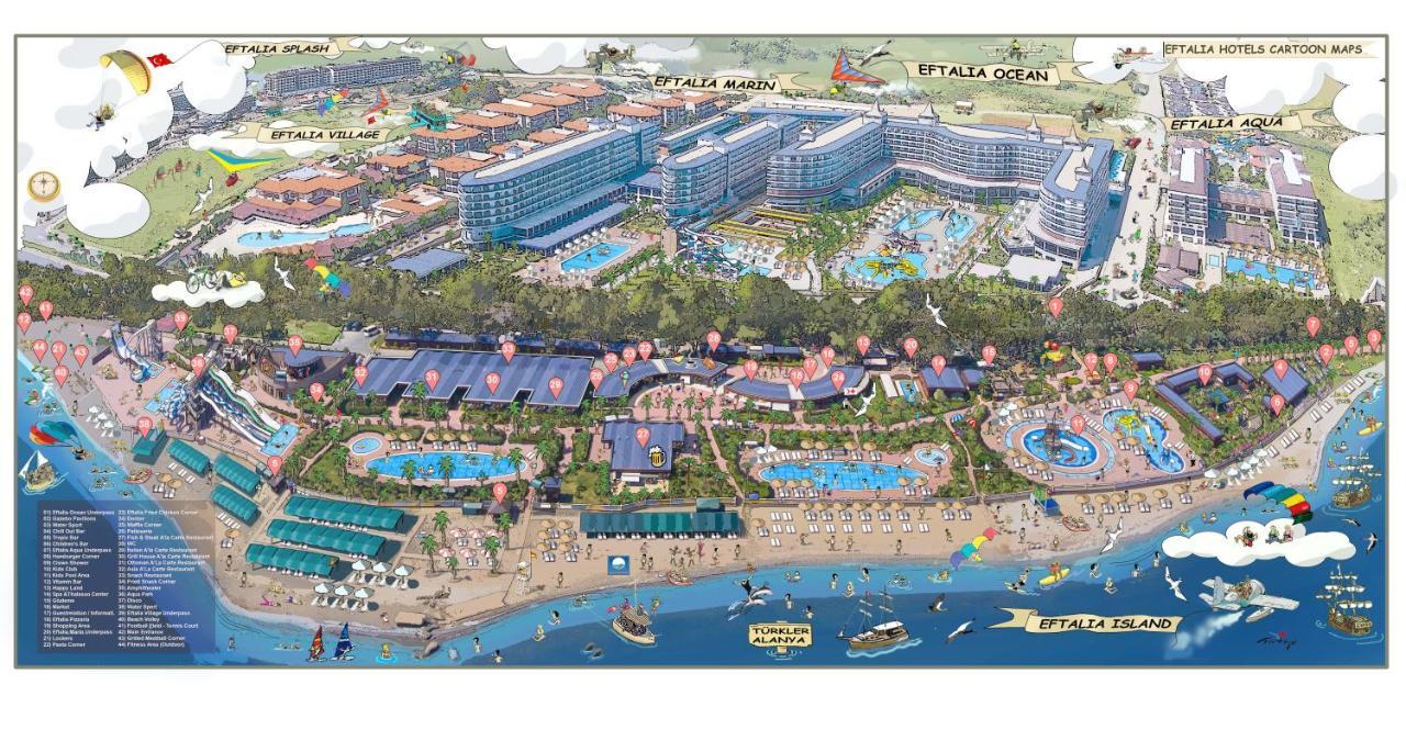 Eftalia Aqua Resort Konaklı Exteriör bild